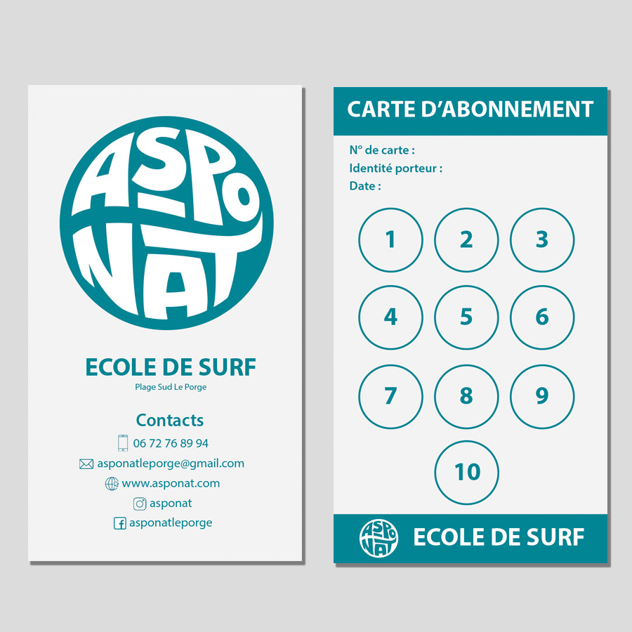 Subscriptions for surf lessons at Le Porge