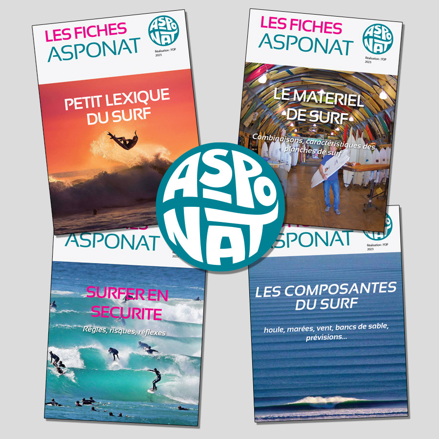 Practical sheets for surfing at Le Porge